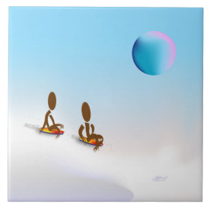 Zinglees ~ January Tile