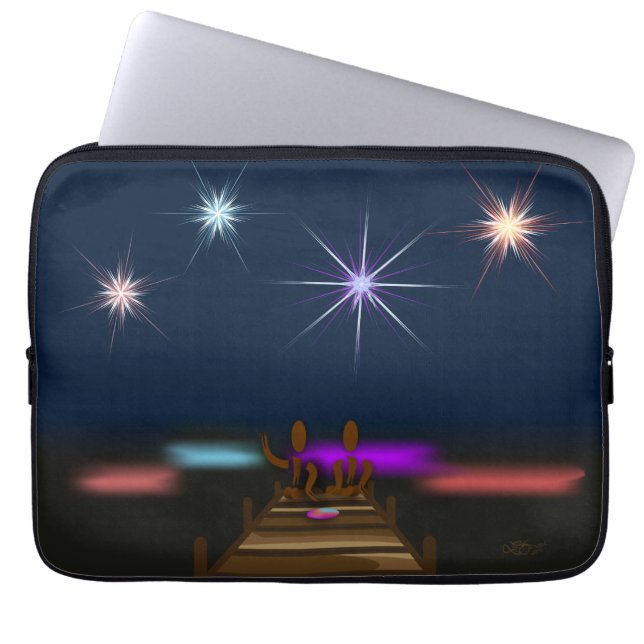 Zinglees ~ July Laptop Sleeve (Front)
