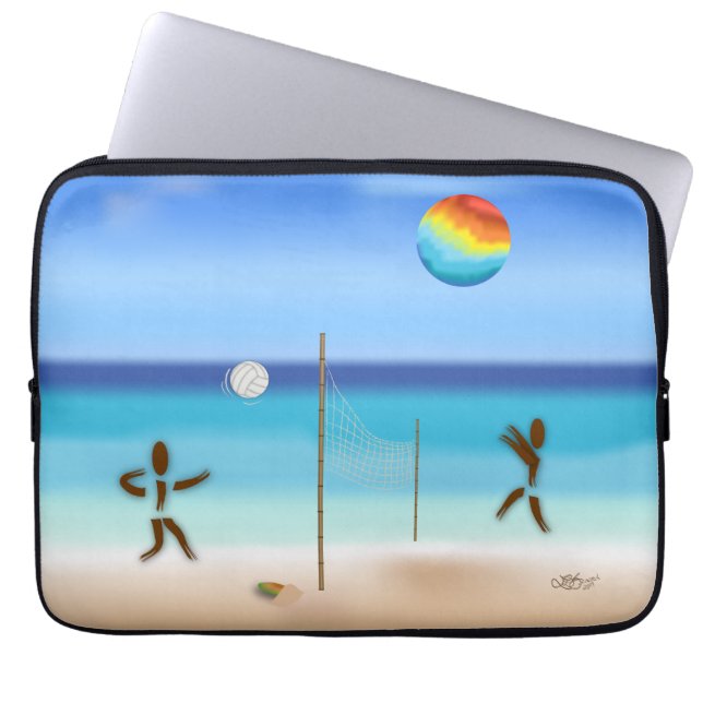 Zinglees ~ June Laptop Sleeve (Front)