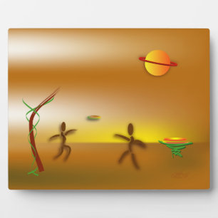 Zinglees ~ Landed Plaque