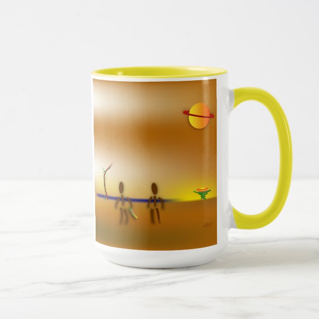 Zinglees ~ Moving Along Mug (Right)