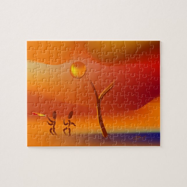 Zinglees ~ Moving On Jigsaw Puzzle (Horizontal)