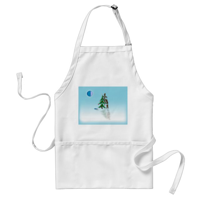 Zinglee's ~ Place the Star Standard Apron (Front)