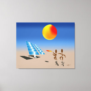 Zinglees ~ Solar Energy Canvas Print