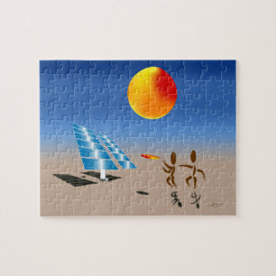 Zinglees ~ Solar Energy Jigsaw Puzzle