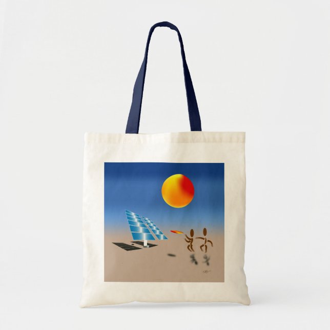 Zinglees ~ Solar Energy Tote Bag (Front)