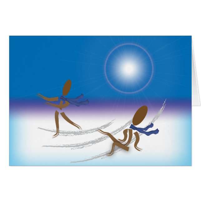 Zinglee's ~ Sur la glace (Devant horizontal)