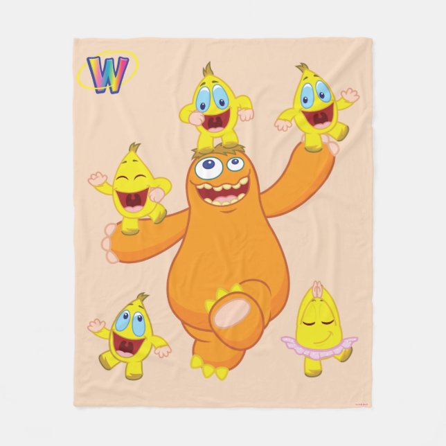 Zingoz and Zangoz Fun Fleece Blanket (Front)
