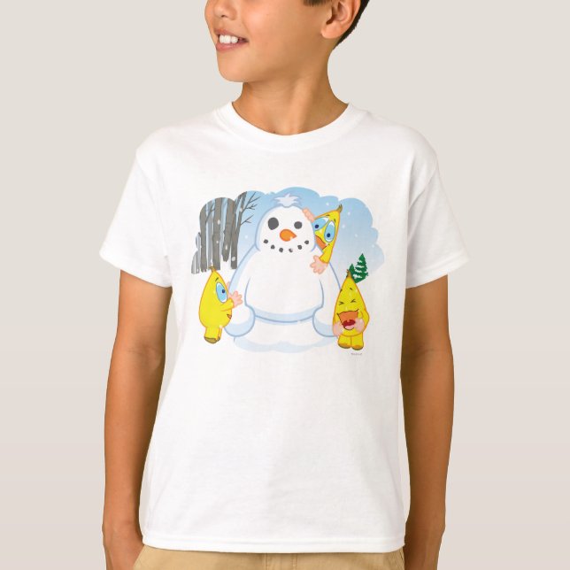 Zingoz Snowman T-Shirt (Front)