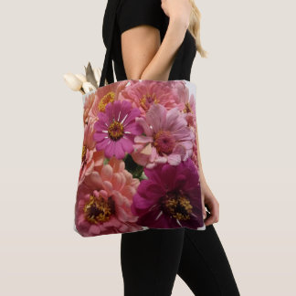 Zinnia lovers tote bag! bag