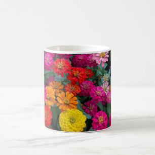 Zinnia Paradise Coffee Mug