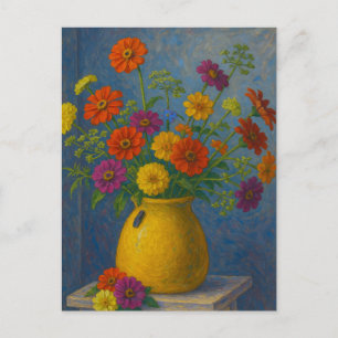 Zinnia  Postcard