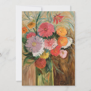 Zinnias and Asters   Tadeusz Makowski