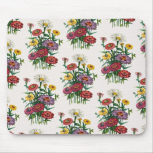 Zinnias Mouse Pad