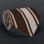 Zinnwaldite brown Colour Stripe Funky Pattern Tie<br><div class="desc">Zinnwaldite brown Colour Stripe Funky Pattern. Design is available on other products.</div>