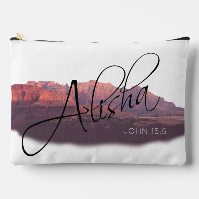 Zion -- ALISHA Accessory Pouch (Front)