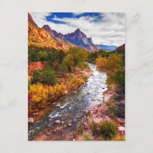 Zion Autumn Splendour Postcard
