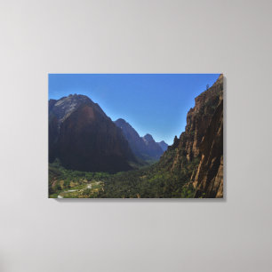 Zion Canyon Canvas Print