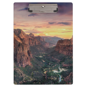 Zion Canyon National Park Clipboard