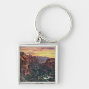 Zion Canyon National Park Keychain