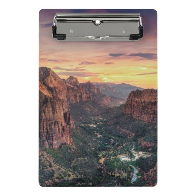 Zion Canyon National Park Mini Clipboard (Front)