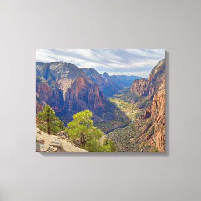 Zion Canyon | Utah Canvas Print (Front)