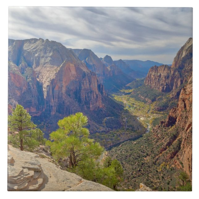 Zion Canyon | Utah Tile (Front)