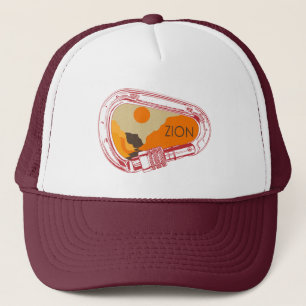 Zion Climbing Carabiner Trucker Hat