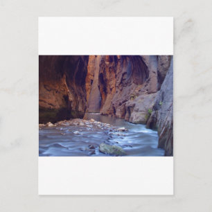 Zion Narrows National Park Postcard