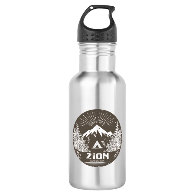 Zion National Park 532 Ml Water Bottle (Front)