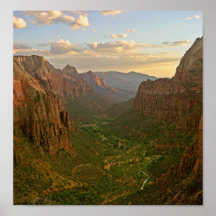Zion National Park - Angels Landing Poster