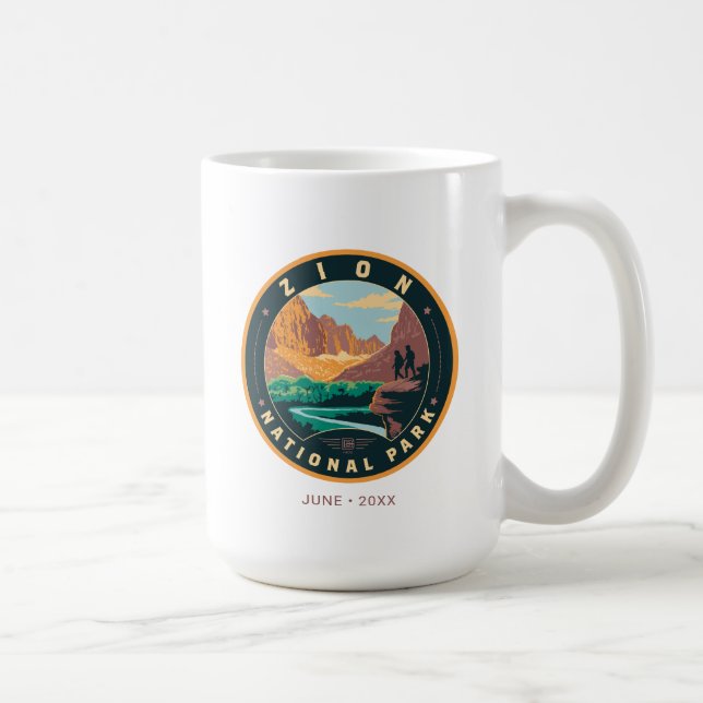 Zion National Park Coffee Mug (Right)
