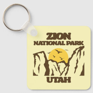 Zion National Park Keychain