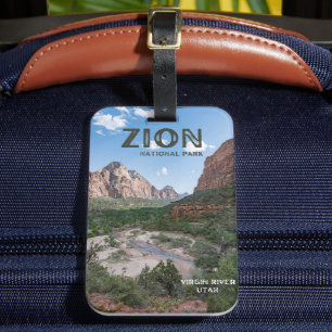 Zion National Park Luggage Tag