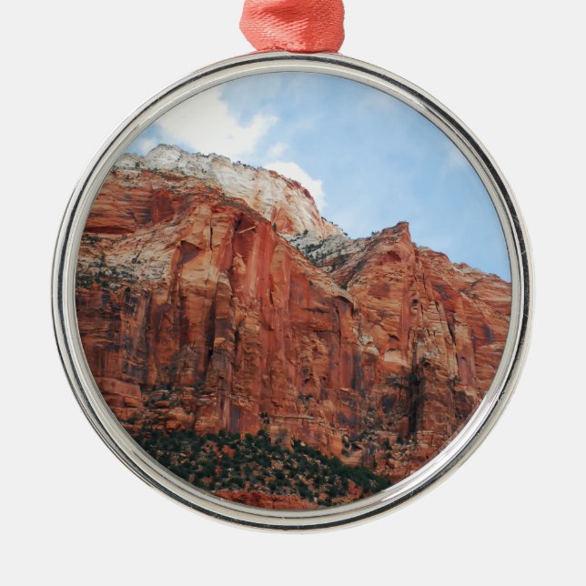 zion national park metal ornament (Front)