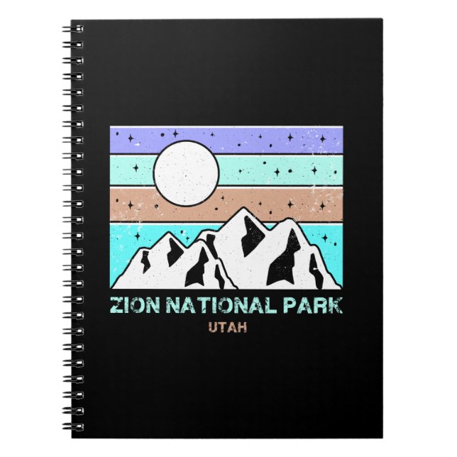 Zion National Park Notebook (Front)