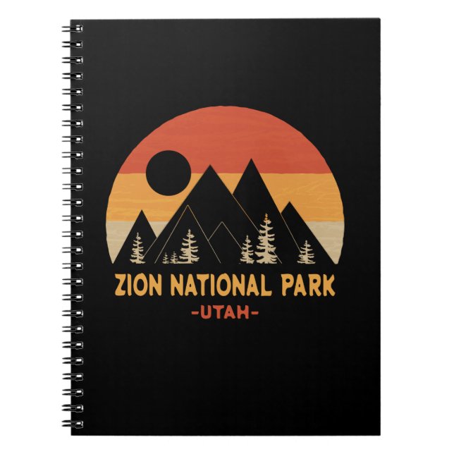 Zion National Park Notebook (Front)