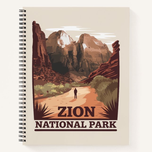 Zion National Park Notebook (Front)