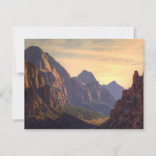 Zion National Park Postcard