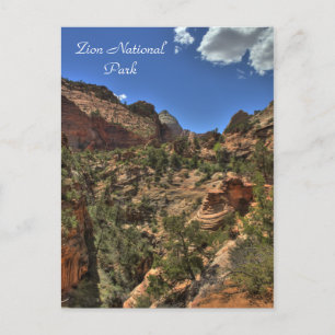 Zion National Park Postcard
