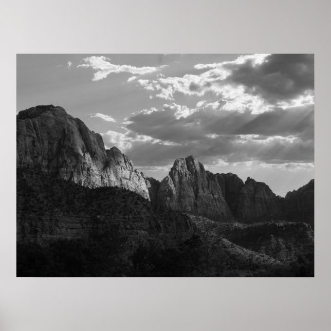 Zion National Park Poster (Front)