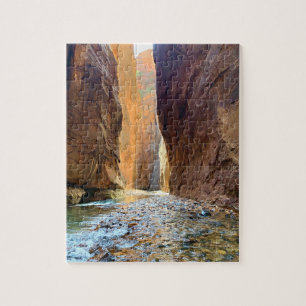 Zion National Park Puzzle, The Narrows Jigsaw Puzz Jigsaw Puzzle