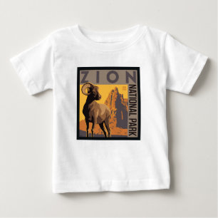 Zion National Park Ram Baby T-Shirt