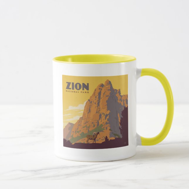 Zion National Park | Ram Mug (Right)