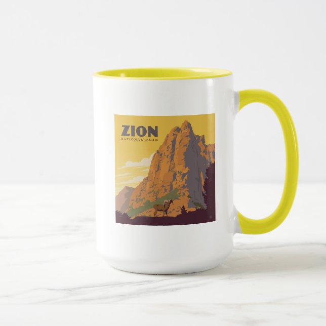 Zion National Park | Ram Mug (Right)