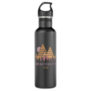 Zion National Park Retro 710 Ml Water Bottle