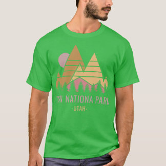 Zion National Park Retro T-Shirt