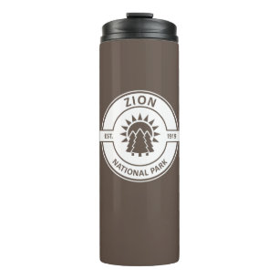 Zion National Park Sun Trees Thermal Tumbler