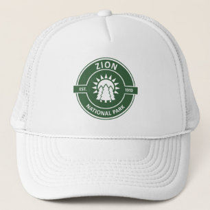 Zion National Park Sun Trees Trucker Hat