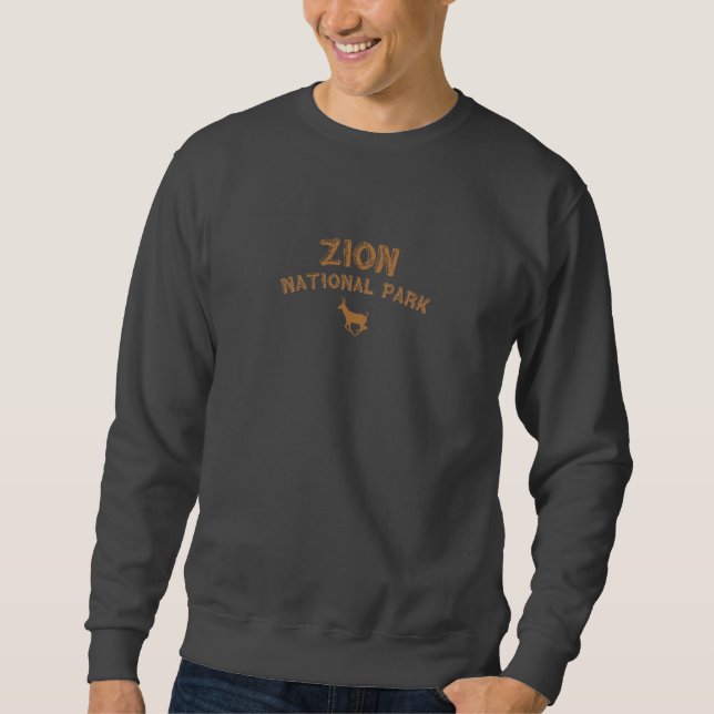 Zion National Park Sweatshirt (Front)